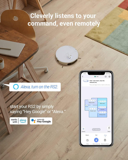 EZVIZ RS2 Robot (Mop, Staubsauger und Bodenreiniger)