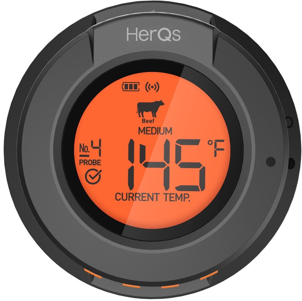 HerQs Connected Digital Dome Thermometer