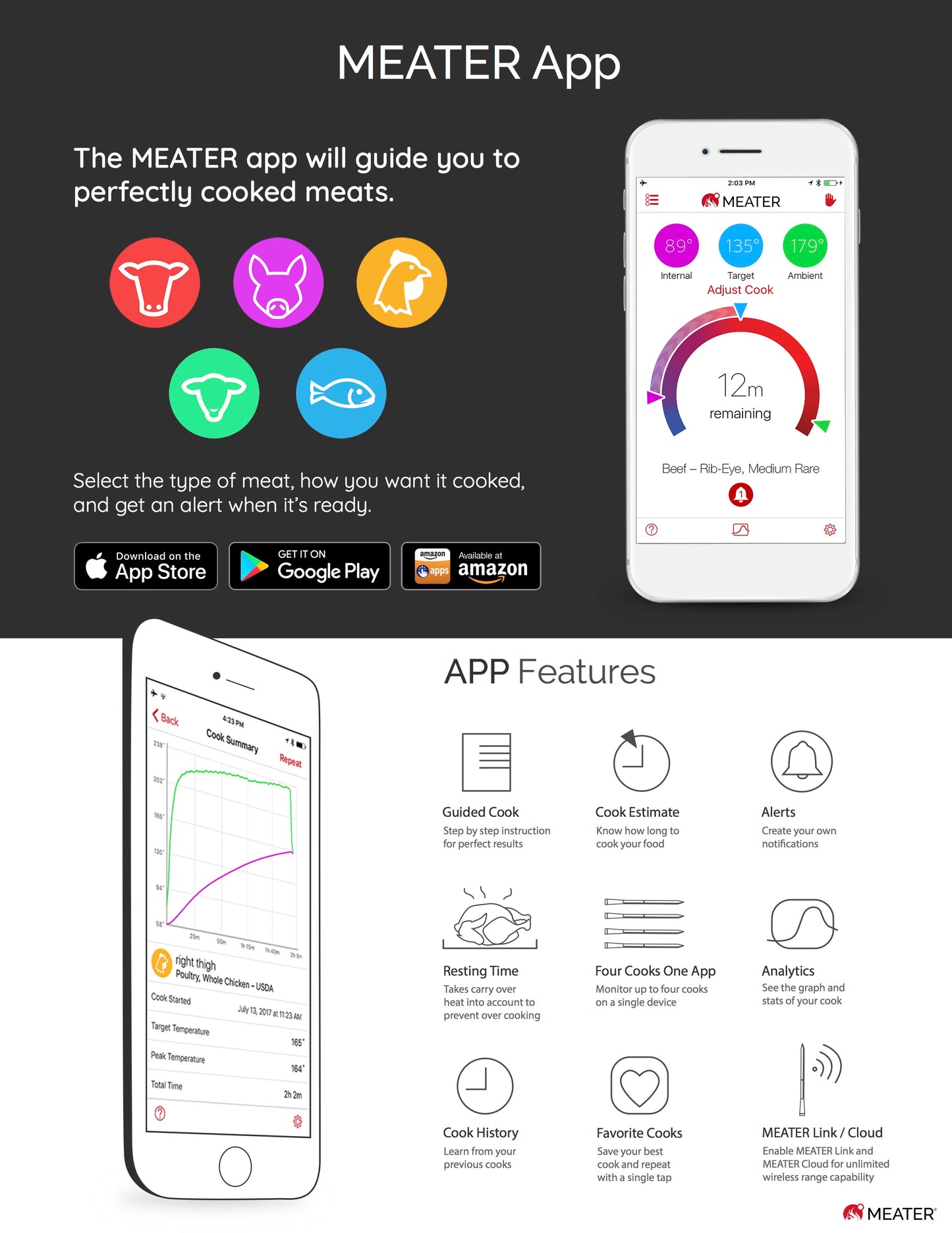 ApptionLabs Meater+ (Grillthermometer)